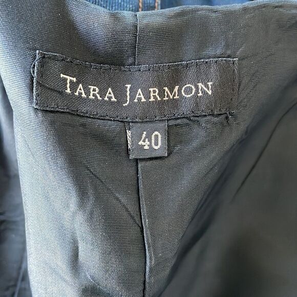 Tara Jarmon Black Denim Skirt Set - Picture 6 of 8